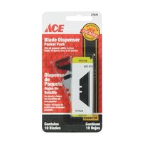 Ace  ポケットサイズ取り替え刃ケース - 10パック (27979) / BLADE DISP UTIL KNIFE 10