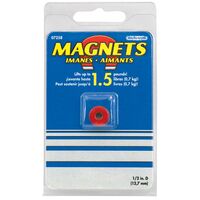 Master Magnetics  アルニコ合金マグネットボタン 1/2インチ (07258) / ALNICO BUTTON MAGNET1/2"