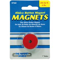 Master Magnetics　アルニコ合金マグネットボタン (07260) / ALNICO BUTTON MAGNET 1"