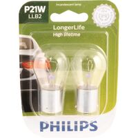 Philips LongerLife 自動車用豆電球 (P21WLLB2)