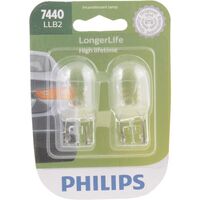 Philips LongerLife 自動車用豆電球 (7440LLB2)