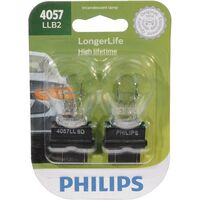 Philips LongerLife 自動車用豆電球 ホワイト (4057LLB2)