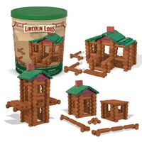 Lincoln Logs 木製組立玩具111点セット (KNX 00854)