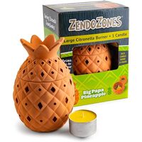 JT Eaton ZendoZones シトロネラキャンドルバーナー パイナップル (18P-BPP)