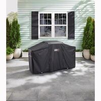 Weber スタンド付Travelerグリドル17 & 22インチ用グリルカバー ブラック (3400122)
