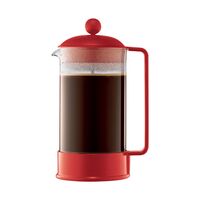 Bodum Brazil フレンチプレス レッド (1548-294US)