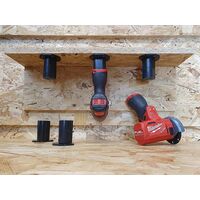 StealthMounts Milwuakee M12 ツールホルダー3個入 (TM-MW12-BLK-3)