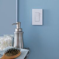 Lutron Claro ウォールプレート アーモンド (CW-1-LA)