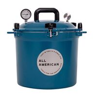 All American アルミニウム製圧力鍋 ブルー (921BL)