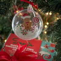Totally Santa ジンジャーブレッドビレッジオーナメント (BC-XMORGB)