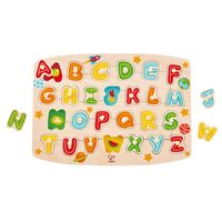 Hape アルファベットペグパズル 27点入 (E1505)