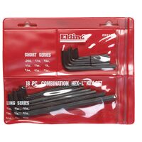 Eklind   六角レンチ18本セット 6パック (69218) / HEX KEY COMBO SET L 18PC