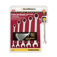 ACE  SAEギアレンチラチェッティングレンチ 6点セット (2194686) / GEARWRENCH 6PC SET SAE