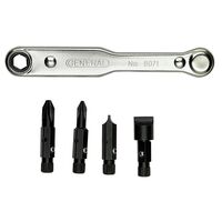 General Tools   ギア式オフセット スクリュードライバーセット (8071)