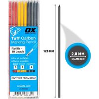 OX Tools Tuff Carbon マーキングペンシル交換芯 (OX-P503202)