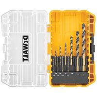 DeWalt ドリルビット10点セット (DWA1180)