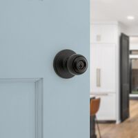 Kwikset Polo 鍵付エントリードアノブ マットブラック (94002-978)