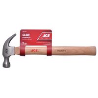 ACEヒッコリー製ハンドルクローハンマー ( XMCT1056)