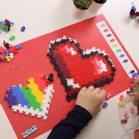 Plus Plus Puzzle By Number ハートパズル 250点入 (05101)