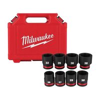 Milwaukee Shockwave インパクトソケット8点セット (49-66-7019)