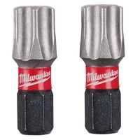 Milwaukee Tool Shockwave インパクトドライバービット 2個入 3セット (48-32-4989)