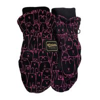 Watson Gloves 防寒用グローブ リトルベア柄 ピンク XSサイズ (9592P-XS)