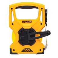 DeWalt グラスファイバー製ロングメジャーテープ (DWHT34039)