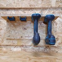 StealthMounts Makita 18V LXT用ツールホルダー 4個入 (TM-MK18-BLU-4)