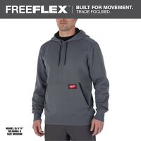 Milwaukee Freeflex パーカー グレー Mサイズ (351G-M)
