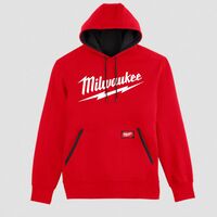 Milwaukee FreeFlex ユニセックス長袖パーカー レッド XLサイズ (352R-XL)