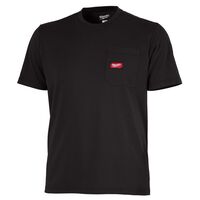 Milwaukee Gridiron 半袖Tシャツ ブラック XLサイズ (605B-XL)
