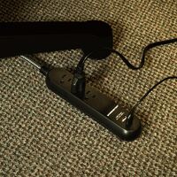 Monster Just Power it Up USBポート付電源タップ ブラック (1713)