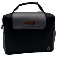 Kanga BrewBox ランチバッグクーラー ブラック＆グレー (BX1-ST-MIDN)