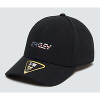 Oakley 6パネルストレッチ式ハット S & Mサイズ (912209-01VS/M)
