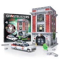 Wrebbit3D Ghostbusters ファイヤーハウスヘッドクオーター 3Dジグソーパズル 500点セット (W3D-1018)