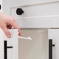Regalo プラスティック製キャビネットロック 12個入 (6130 W)