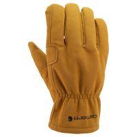 Carhartt スエード牛革製男性用ワークグローブ XLサイズ (GW0553MBROWN-XL)