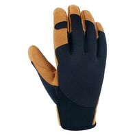 Carhartt 男性用ワークグローブ ベージュ&ブラック Lサイズ (GD0870MBLKBLY-L)