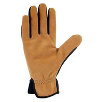 Carhartt 男性用ワークグローブ ベージュ&ブラック XLサイズ (GD0869MBLKBLY-L)