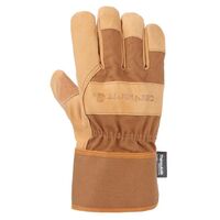 Carhartt 男性用ワークグローブ ブラウン Mサイズ (GW0513MBROWN-M)
