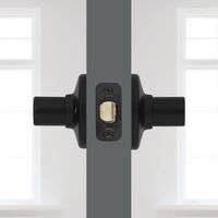 Kwikset 通路用レバー マットブラック (92001-627)