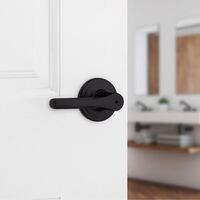 Kwikset プライバシーレバー マットブラック (93002-941)