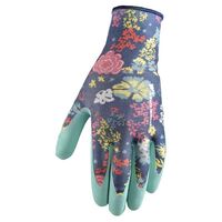 Wells Lamont 女性用花柄ガーデニンググローブ Mサイズ (466MN-925)