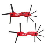 Milwaukee 17種レンチ付六角レンチ2点セット (48-22-2183)