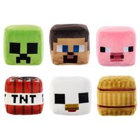 Minecraft ブロック型ぬいぐるみ玩具6点入 2セット (JGR74)