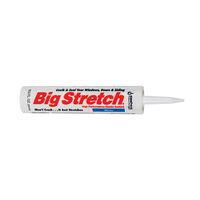 Big Stretch Sashco コーキング剤 ホワイト (10016)-12個パック / CAULK BGSTRTCH WHT10.5OZ