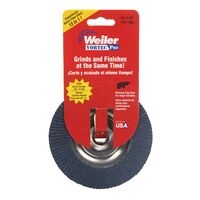 Weiler 研磨用ディスク 80グリット 4/1/2インチ (30830) / DISC FLAP 80 GRIT 4-1/2"