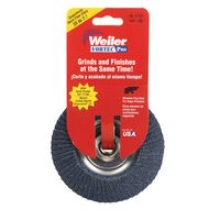 Weiler 研磨用ディスク  36グリット 4-1/2インチ (30827) / DISC FLAP 36 GRIT 4-1/2"