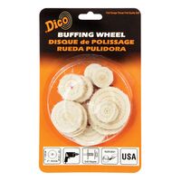 Dico  小型バッフィングホイール 12個入 (527-71) / WHEELS BUFFING MIDGET