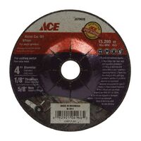 ACE  石材用グラインディングホイール (9603-002) / WHEEL GRIND 4X1/8 MET AC